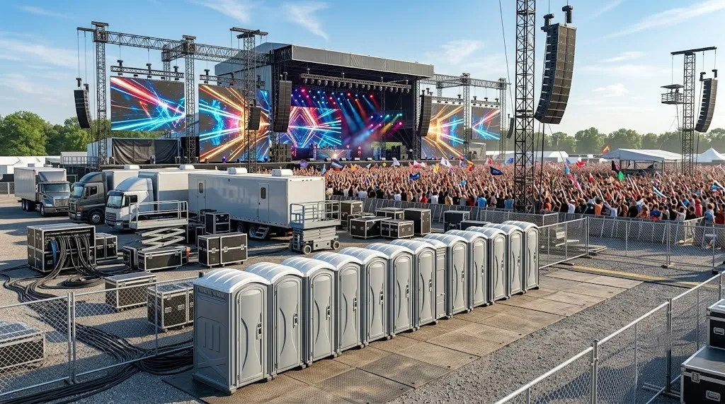 Concert Restroom Rental in Riverview, FL